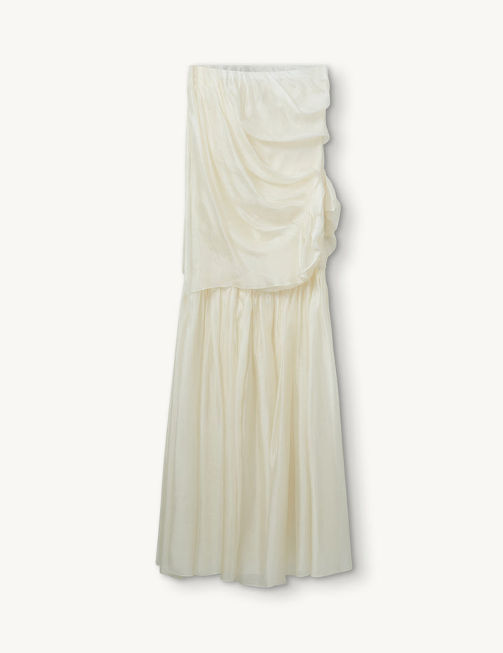 ワンピース THE TOE  MONTAUK WAIST GATHER DRESS Montauk Waist Gather Dress – THE TOÉ